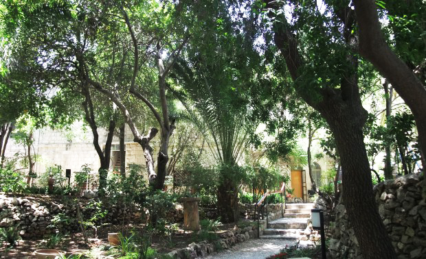 Garten in Gartengrab in Jerusalem Israel