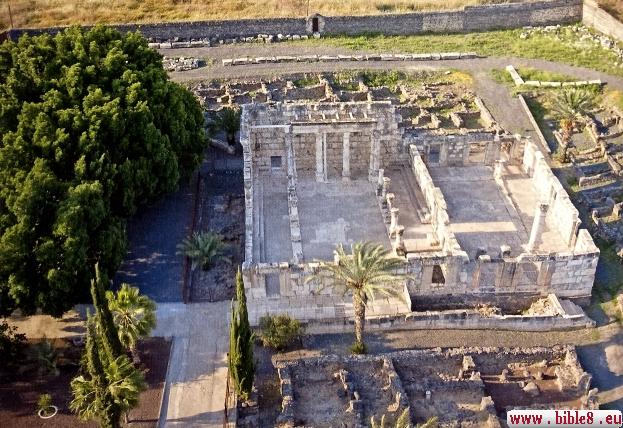 Ещё один вид на Капернаум с высоты птичьего полёта.