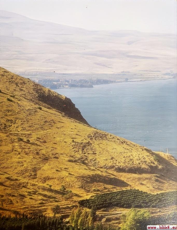 The Sea of Galilee – the landscape in which Jesus and His disciples lived