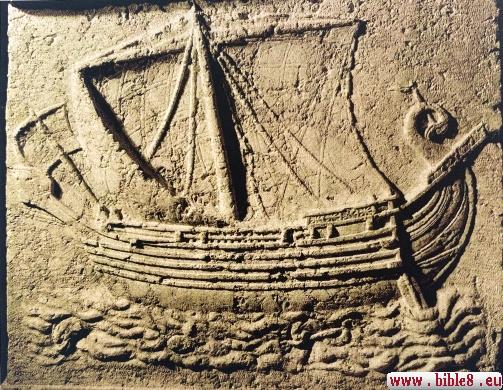 Финикийский высокий торговый корабль (2 век до н.э.).